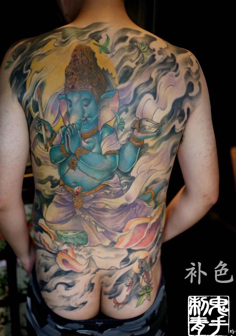 鬼手纹身纹身图片