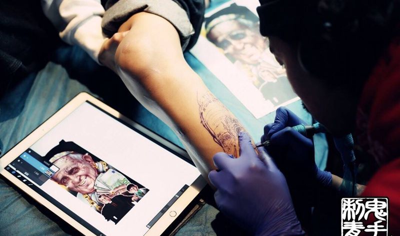 鬼手纹身纹身图片