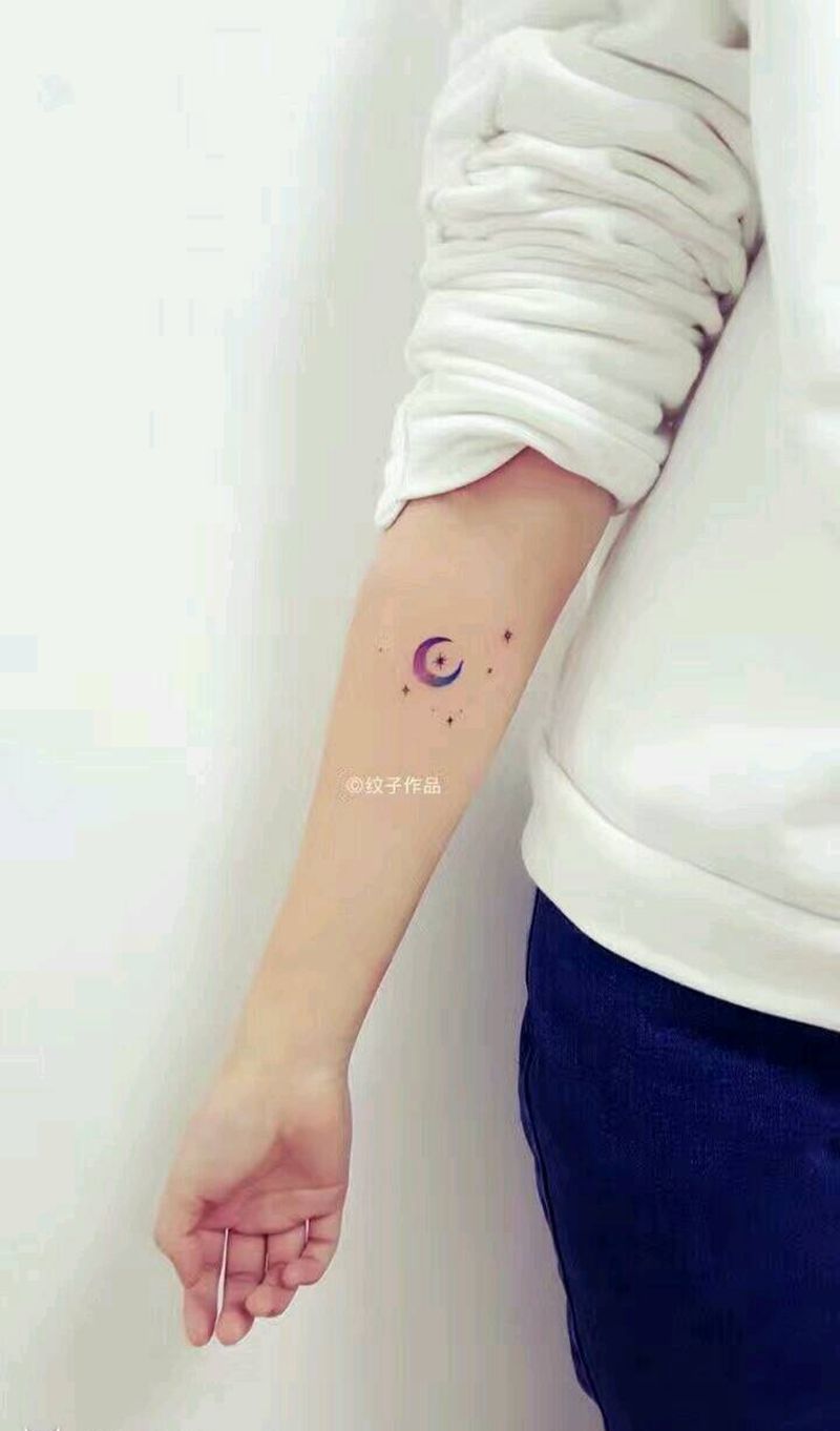 小清新纹身图片