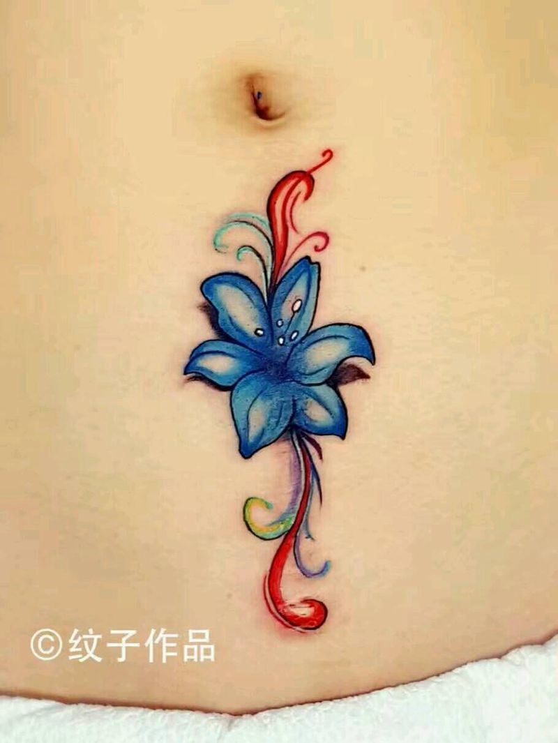 疤痕遮盖纹身图片