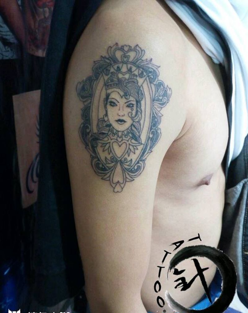 无纹身图片_手臂欧美人物原创小白刺青塔图 针成品纹身图案