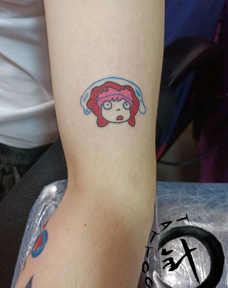 动漫人物纹身图片_手臂纹身图案