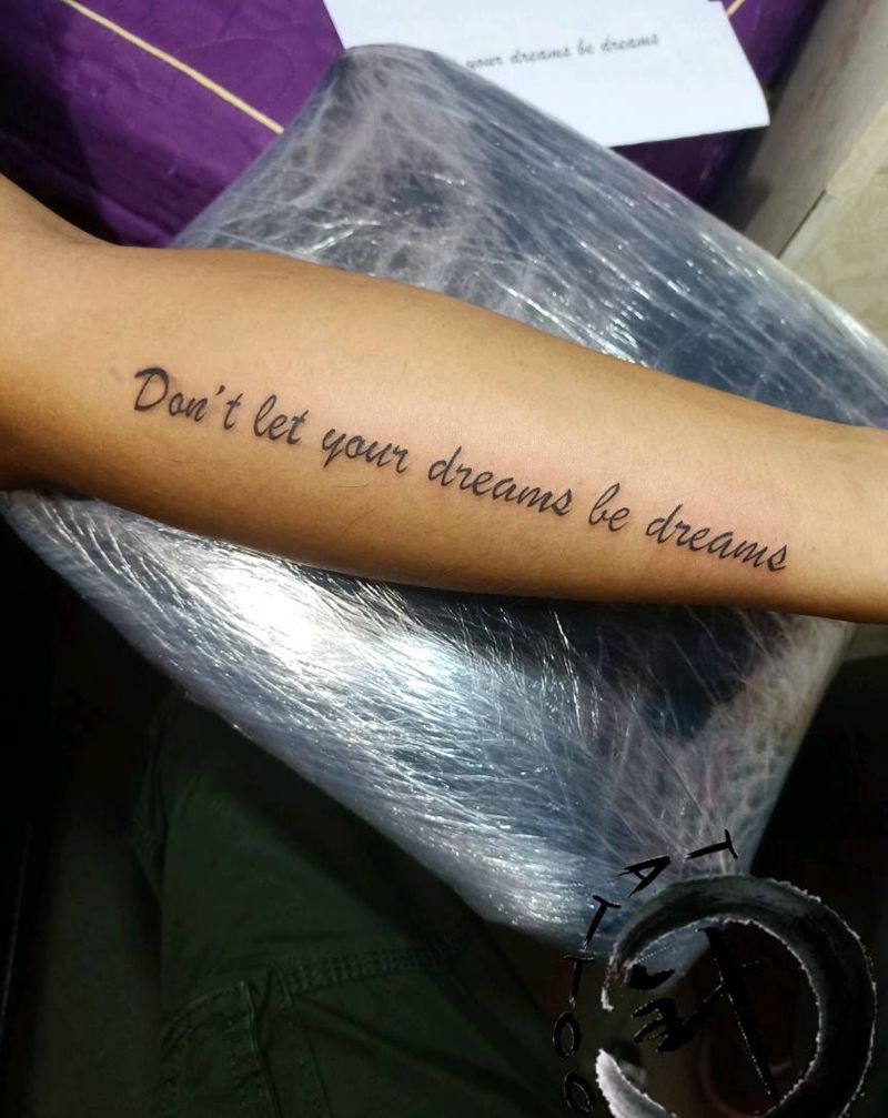 字母纹身图片_手臂纹身图案