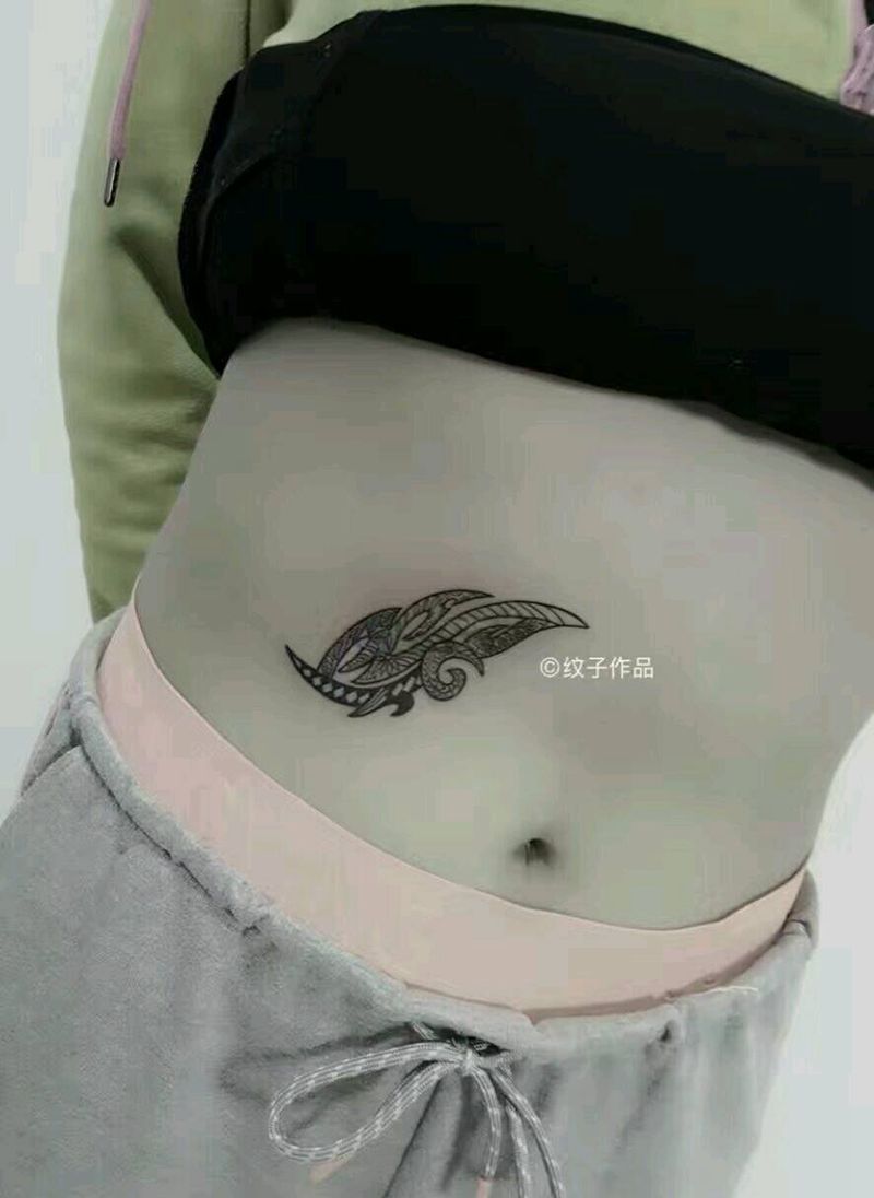 图腾盖疤纹身图片