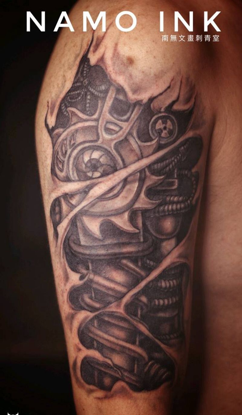 修复旧纹身纹身图片_手臂纹身图案