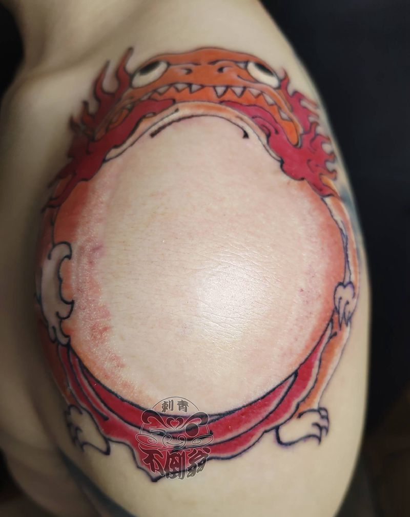 呱呱纹身图片_老传统纹身图案