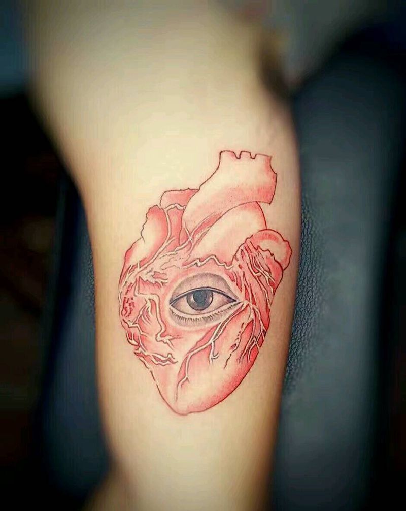 看清自己的心纹身图片