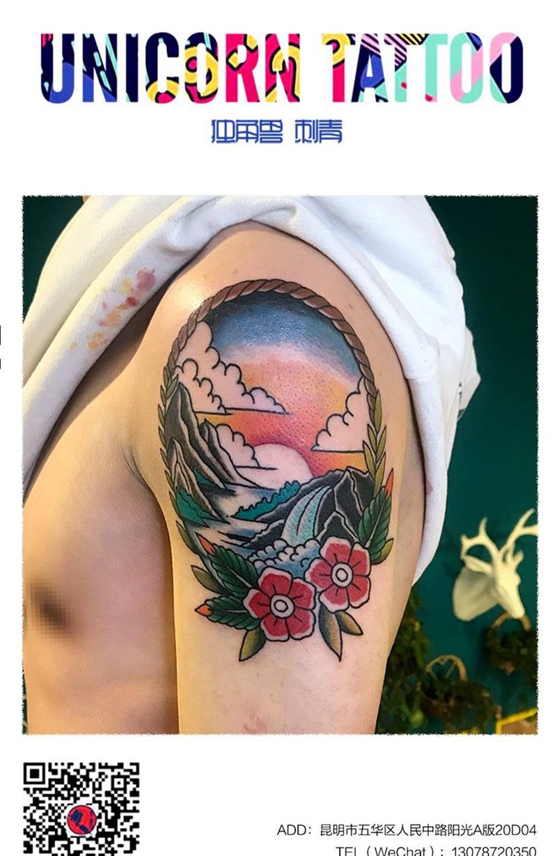 old school纹身图片_手臂Old School纹身图案