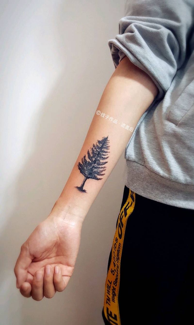 小臂遮盖纹身图片