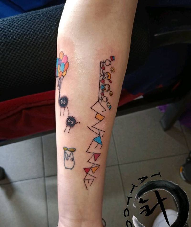 小清新纹身图片