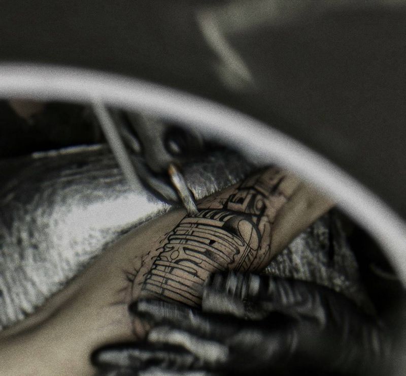 Mr.Z制作中纹身图片