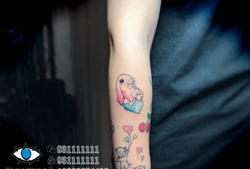 小可爱纹身图片