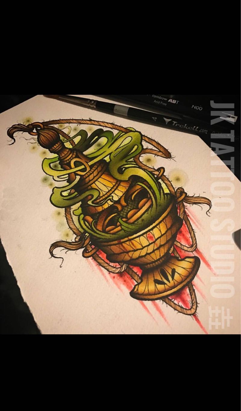 -=稿=-JK tattoo studio 垚 出品纹身图片_欧美手稿纹身图案