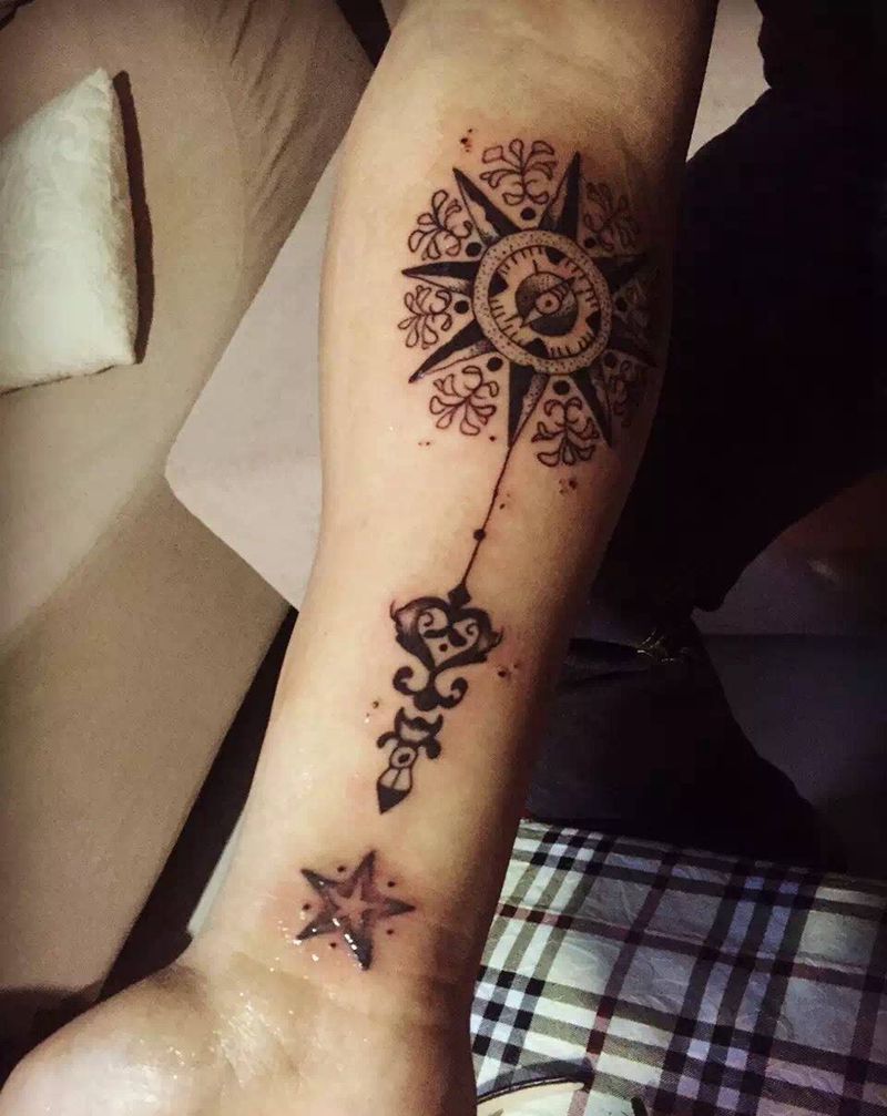 图腾纹身图片_成品图腾手臂纹身图案