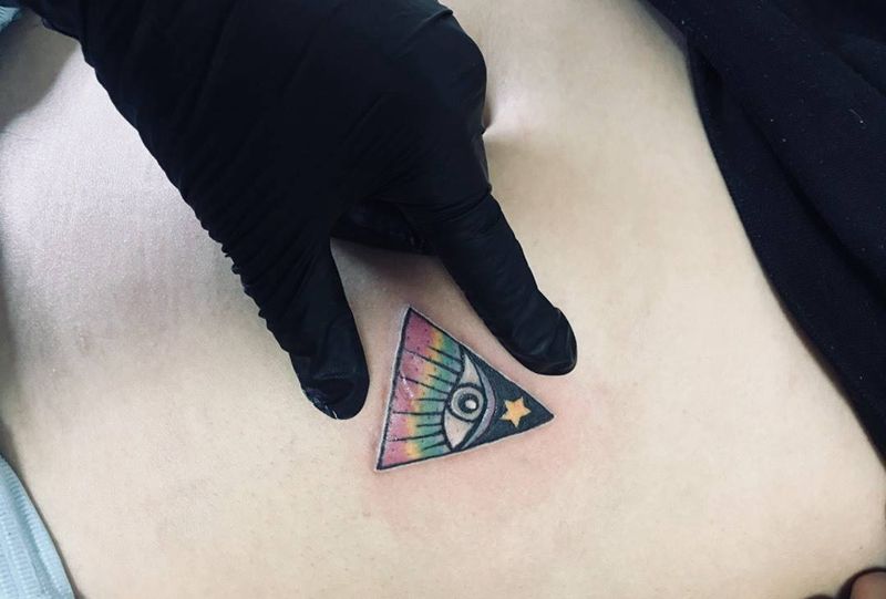 疤痕遮盖纹身图片