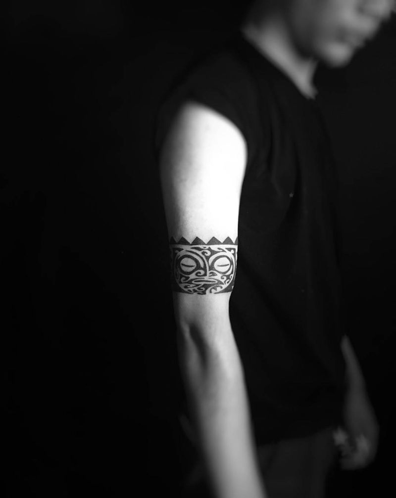 毛利图腾纹身图片