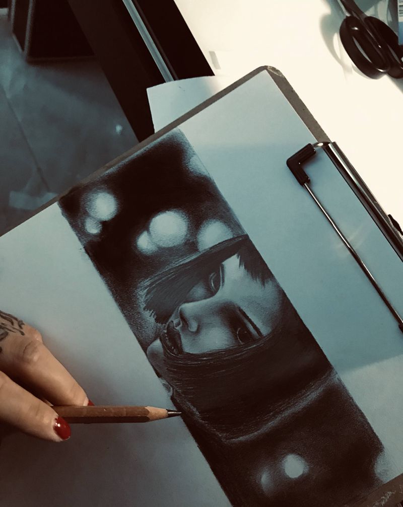 杀手热纹身图片_画纹身图案