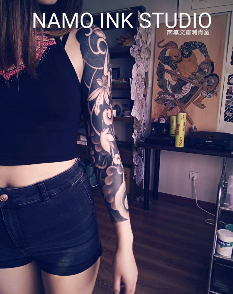 永乐通宝纹身图片