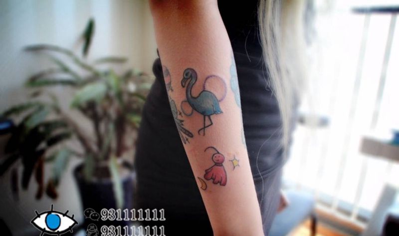 小可爱纹身图片