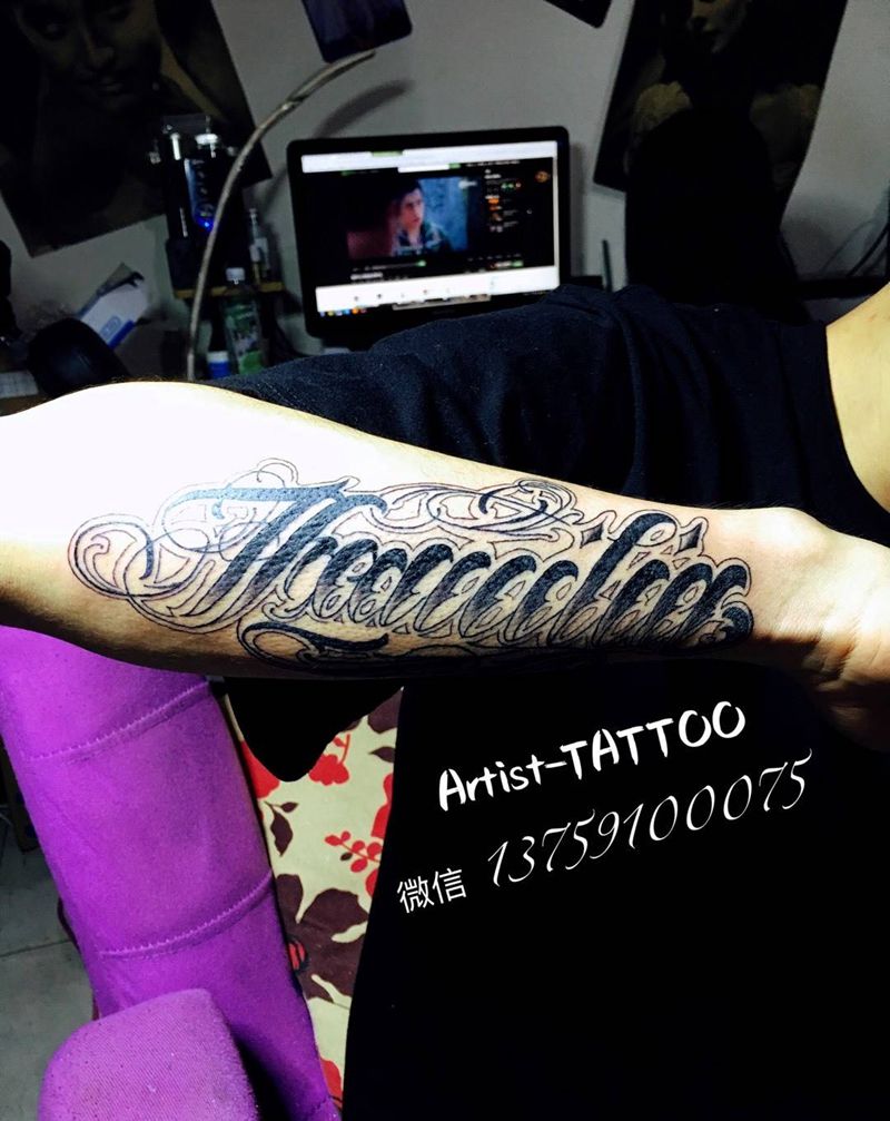各种酷酷哒。纹身图片