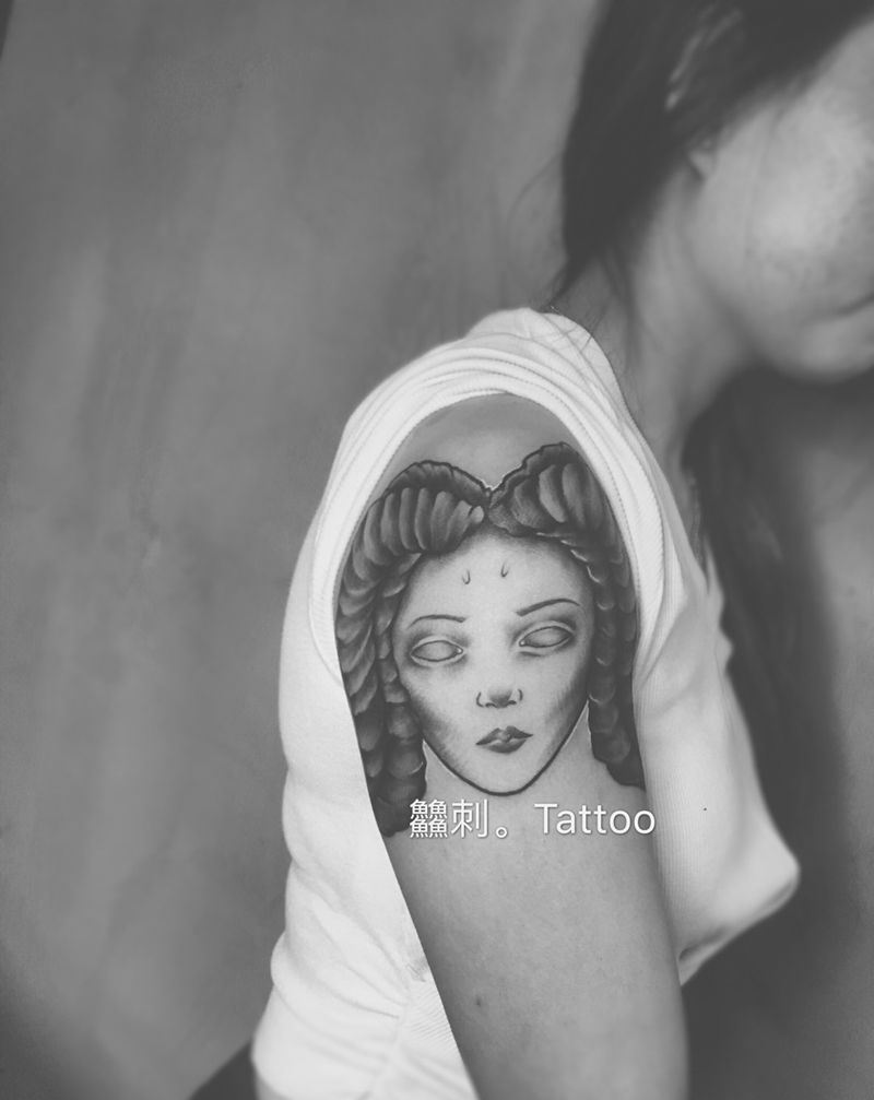 现场画纹身图片