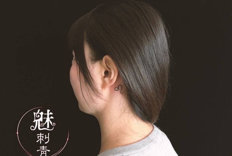 狮子座纹身图片