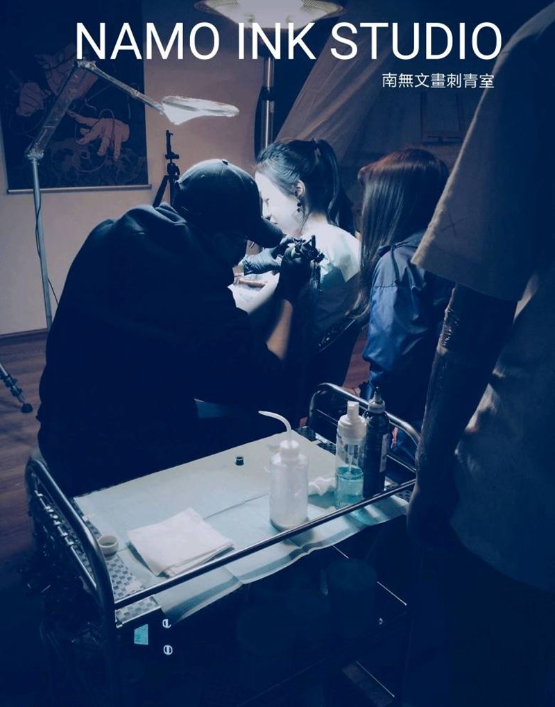 纹身过程纹身图片