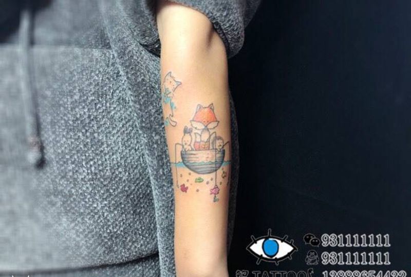 小可爱纹身图片