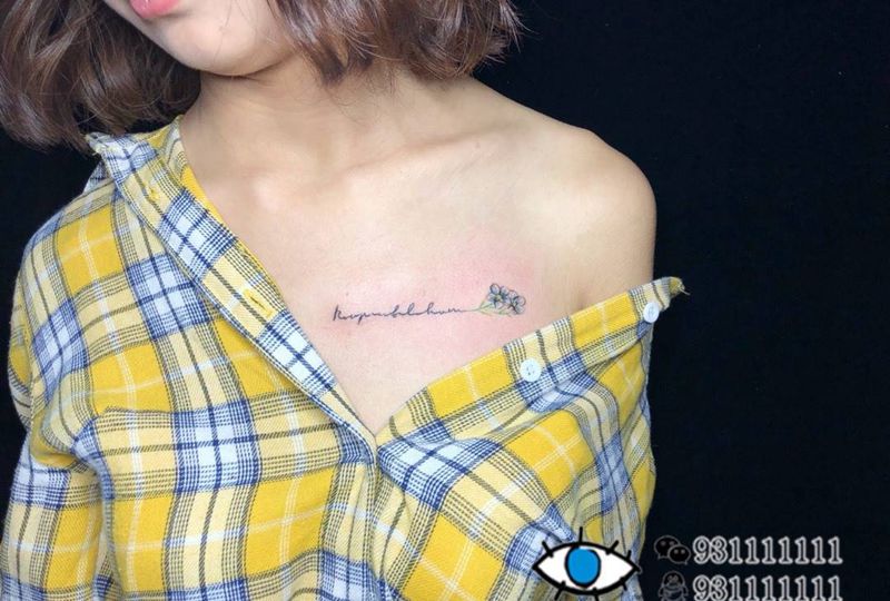 小清新纹身图片