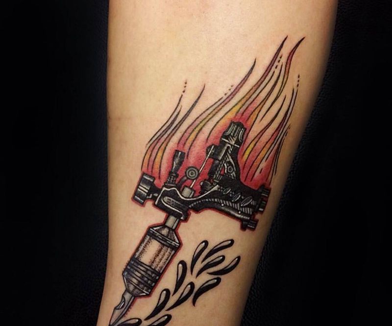 纹身机纹身图片