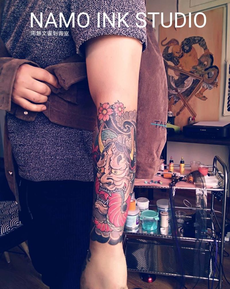 包小臂纹身图片