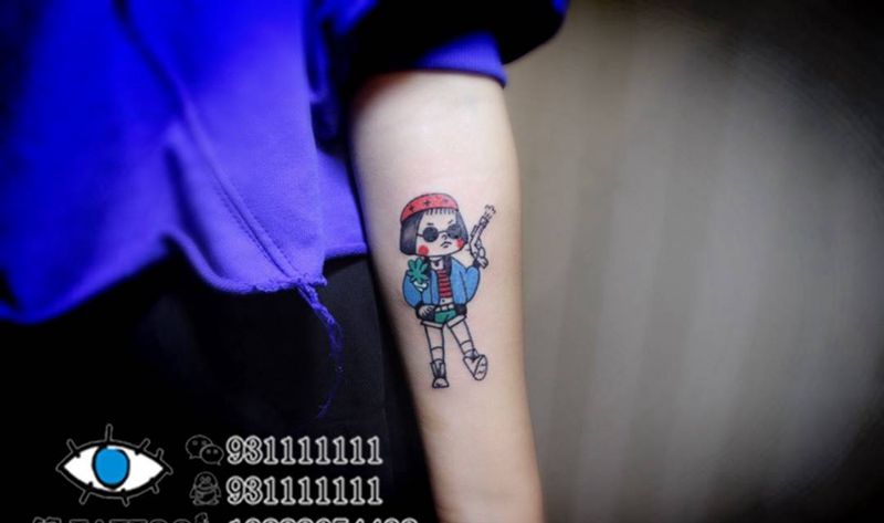 这个杀手不太冷纹身图片