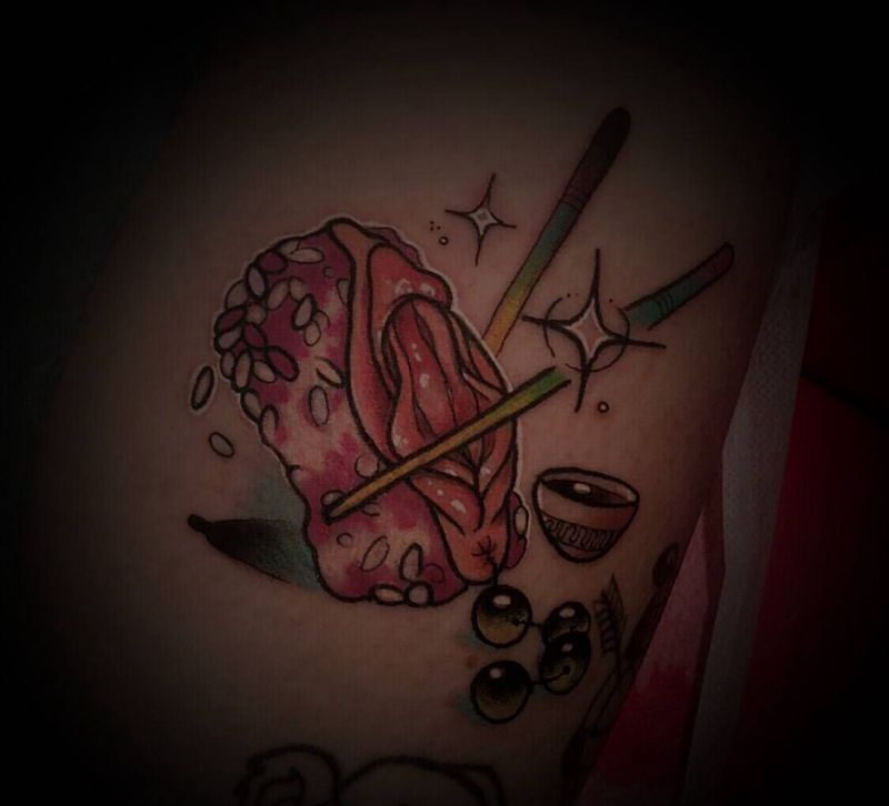 来点芥末纹身图片