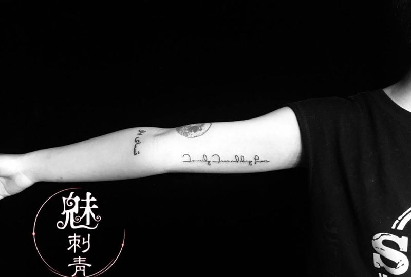 英文纹身图片