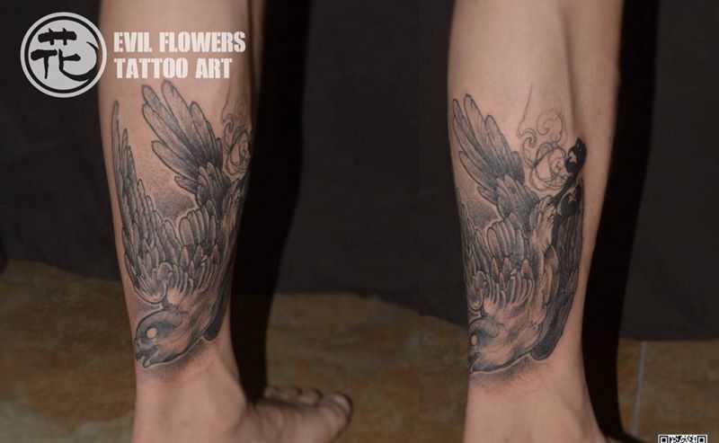 将死之隼纹身图片