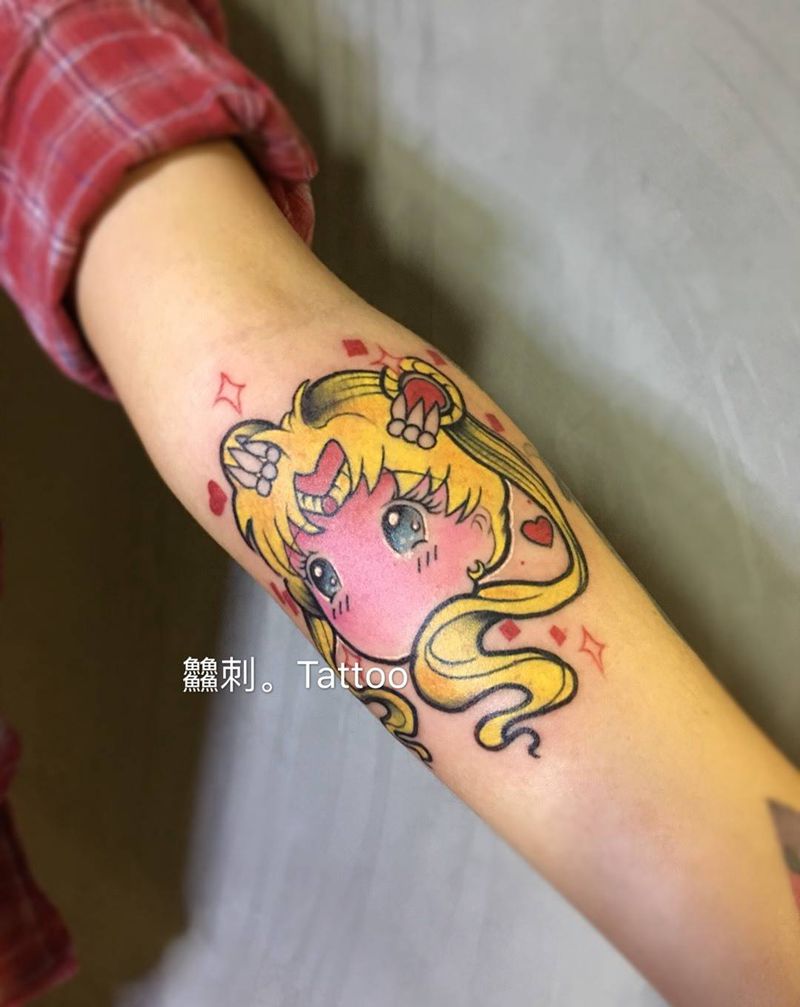 美少女战士纹身图片