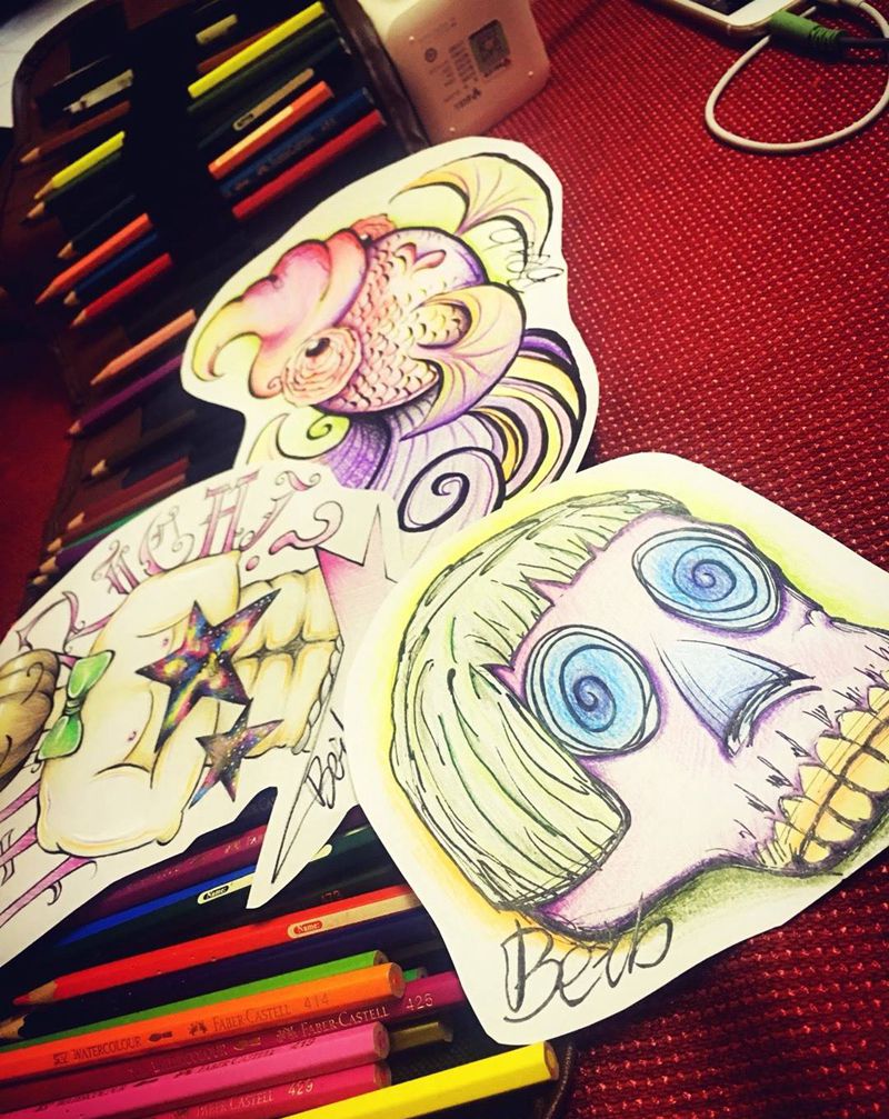 随手原创纹身图片_手稿原创纹身图案