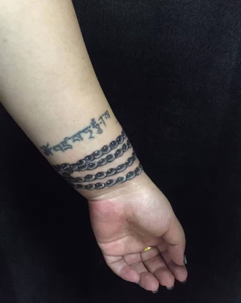 手链纹身图片