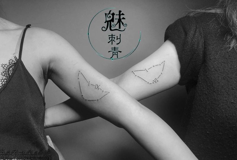 闺蜜纹身图片