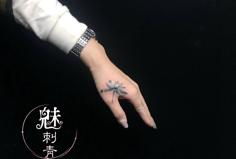 水墨纹身图片