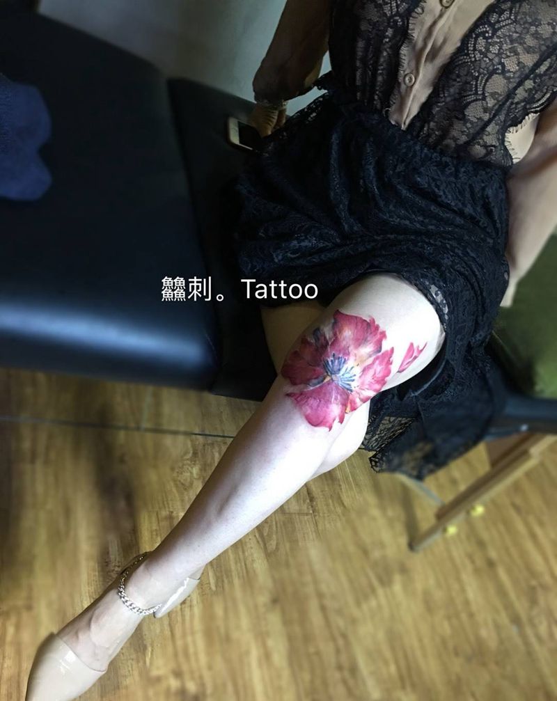 疤痕遮盖纹身图片