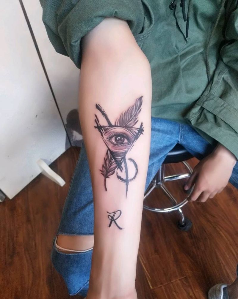 我你理解应该是,我的眼里只有你纹身图片_手臂传统写实人物昆明云南纹人墨刻成品纹身图案