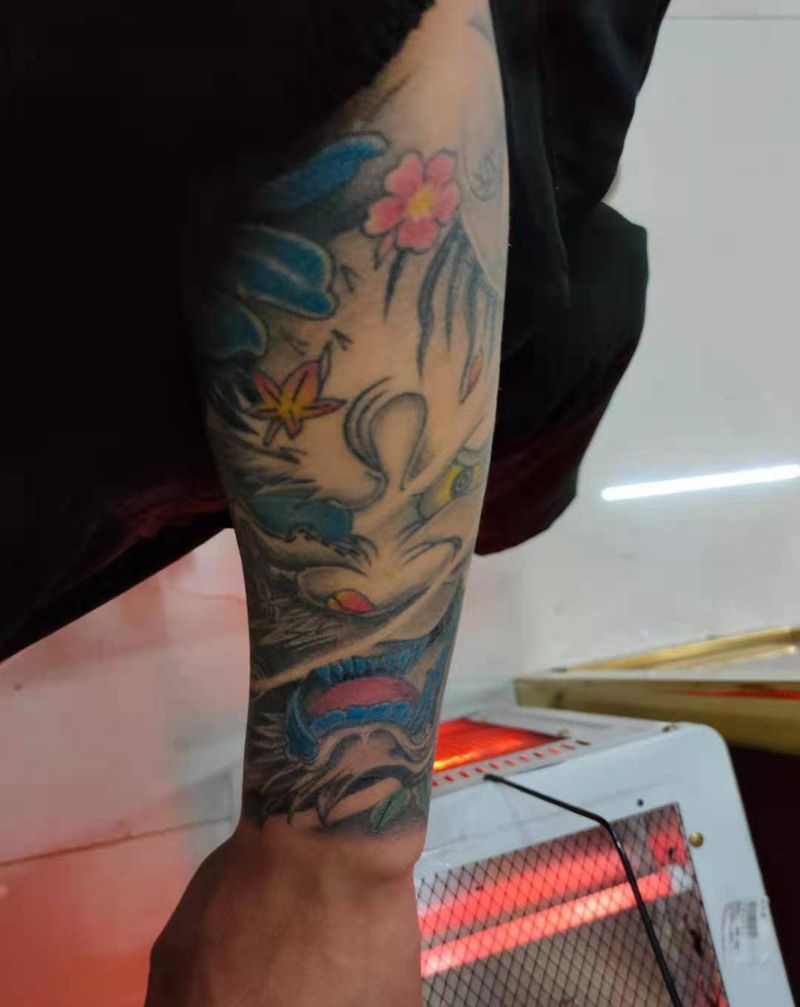 般若纹身图片_手臂纹身图案