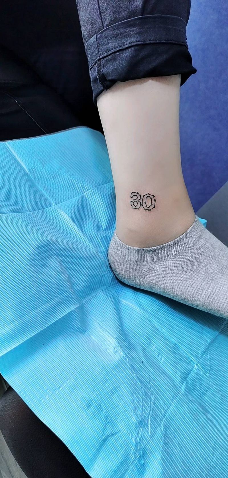 30纹身图片_脚部纹身图案