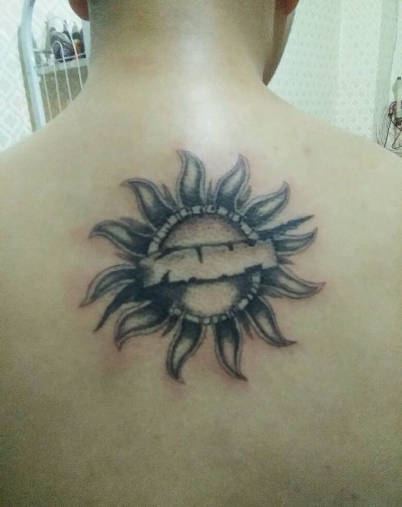 向日葵纹身图片