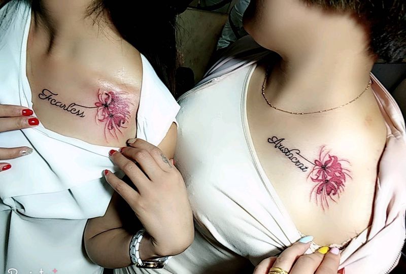 姐妹 锁骨 彼岸花 谁最美