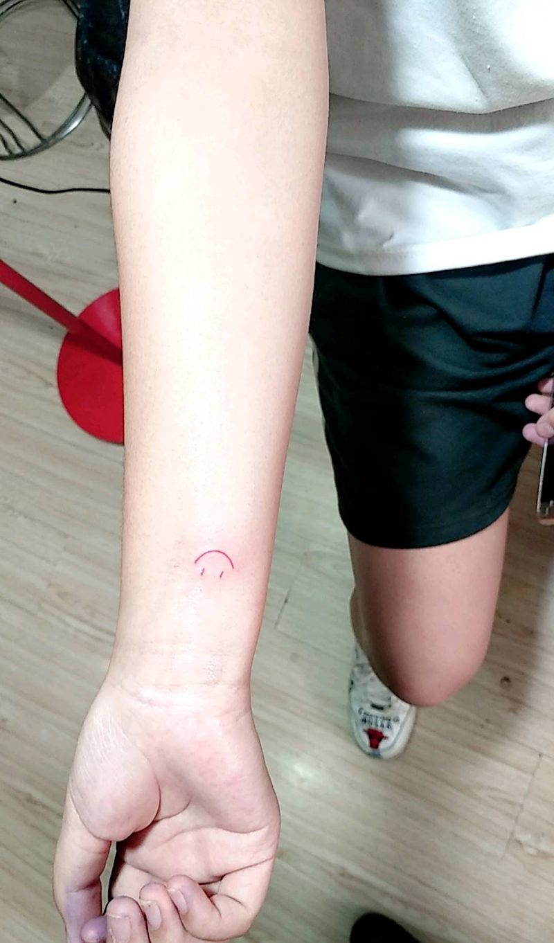 小清新纹身图片_手臂几何纹身图案