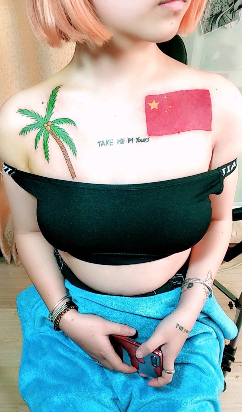 美女 这才是爱国的最佳方式