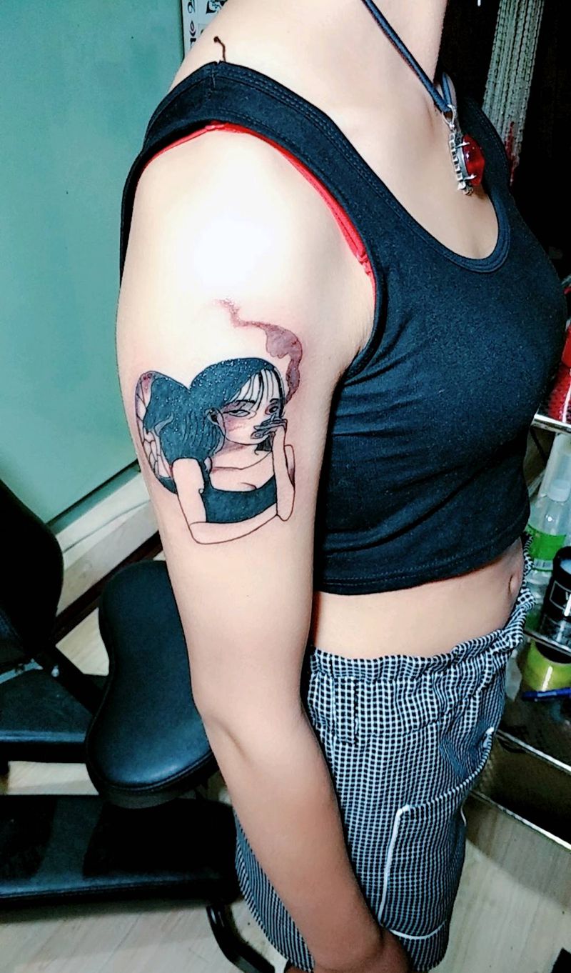 个性小图纹身图片_手臂纹身图案