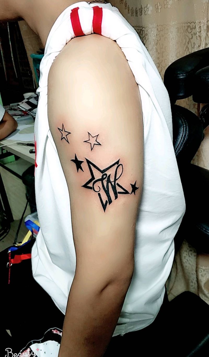 小清新纹身图片_手臂新传统图腾纹身图案